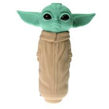 baby yoda silicone hand pipe
